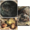 “Bodegón de Caza”, óleo sobre lienzo, Glòria Morera Font (1938), años 70 del siglo XX