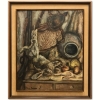 “Bodegón de Caza”, óleo sobre lienzo, Glòria Morera Font (1938), años 70 del siglo XX