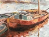 ”Scène Portuaire au Clocher Gothique”, Fremaux, años 60-70 del siglo XX