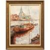 ”Scène Portuaire au Clocher Gothique”, Fremaux, años 60-70 del siglo XX