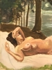 ”Femme Nue au Bord d'un Lac”, Amédée Muselier (1877-1949), 1930