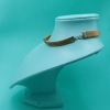 Collar scrimshaw en hueso de ballena “Whaler Iris”, siglo XIX
