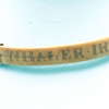Collar scrimshaw en hueso de ballena “Whaler Iris”, siglo XIX