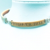 Collar scrimshaw en hueso de ballena “Whaler Iris”, siglo XIX