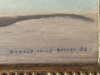 Richard Stone Reeves, óleo sobre tabla, 1982, Blue Wind, american horse