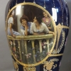 Pareja de floreros de porcelana art nouveau pintados a mano, Limoges, 1890 - 1919