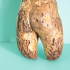 Putto / querubín barroco español del siglo XVII, madera de pino
