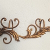 Perchero de pared de Hans Kögl, Hollywood Regency Style, 1950 - 1959