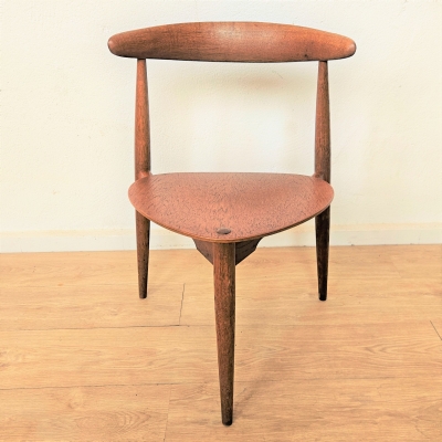 Heart Chair de Hans Jorgen Wegner para Fritz Hansen, 1950s