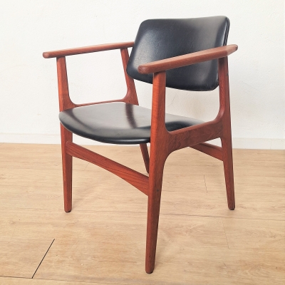 Silla de teca de Arne Vodder, Dinamarca, 1950 - 1960
