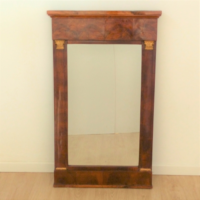 Antiguo espejo de pared, Biedermeier, 1820-1850