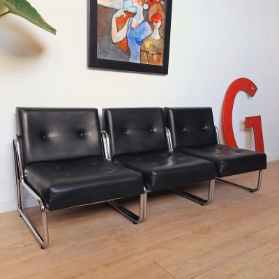 Tres sillones vintage de Soto Leon, 1960 - 1970