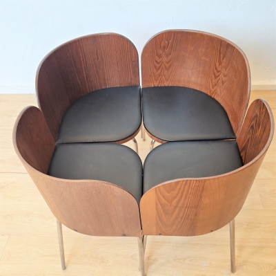 Cuatro sillas de Sandra Kragnert para Ikea, 1980 - 1990