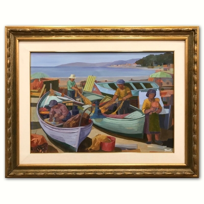”Pescatori”, Paolo Canetti (1940), años 80-90 del siglo XX