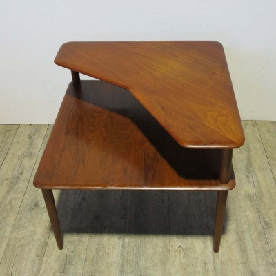 Mesa de teca de Peter Hvidt & Orla Mølgaard-Nielsen para France & Søn/France & Daverkosen, 1950-1959