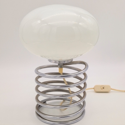 Lámpara de mesa en espiral de Ingo Maurer, 1970 - 1975