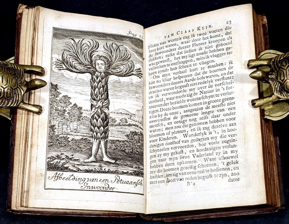 Año 1761 Ciencia ficción Utopía Viaje al interior de la Tierra Iter Subterraneum Ludvig Holberg 