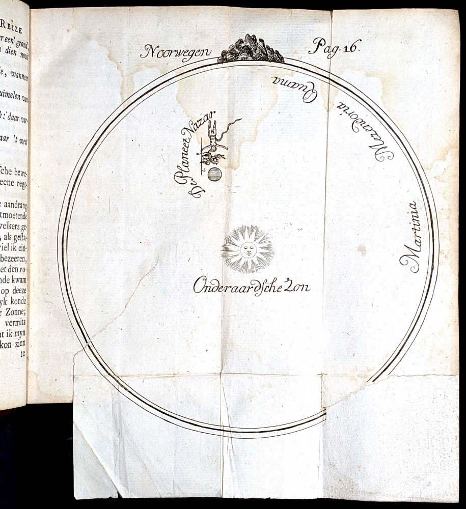 Año 1761 Ciencia ficción Utopía Viaje al interior de la Tierra Iter Subterraneum Ludvig Holberg 
