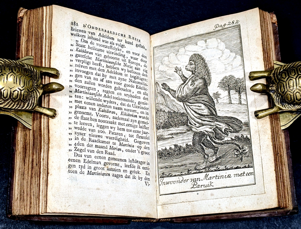 Año 1761 Ciencia ficción Utopía Viaje al interior de la Tierra Iter Subterraneum Ludvig Holberg 