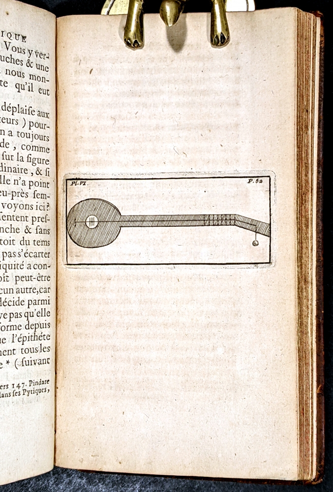 Año 1725 Diálogo sobre la música de los Antiguos, primera edición. Rarísima. Châteauneuf