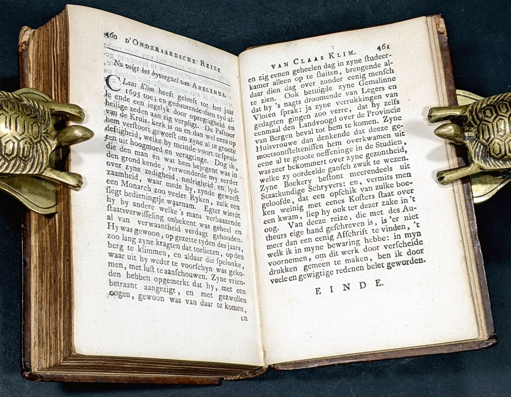 Año 1761 Ciencia ficción Utopía Viaje al interior de la Tierra Iter Subterraneum Ludvig Holberg 