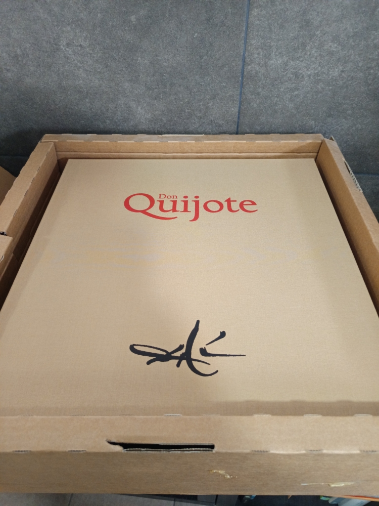 Don Quijote de la Mancha, ejemplar H.C., Editorial Planeta, ilustrado por Dalí