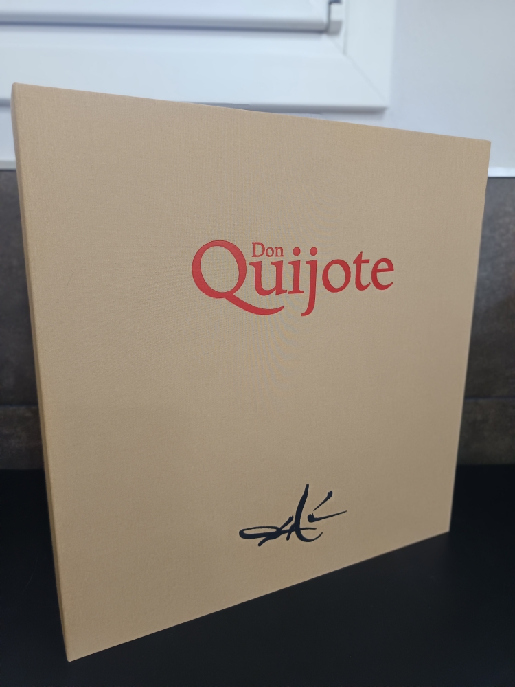 Don Quijote de la Mancha, ejemplar H.C., Editorial Planeta, ilustrado por Dalí