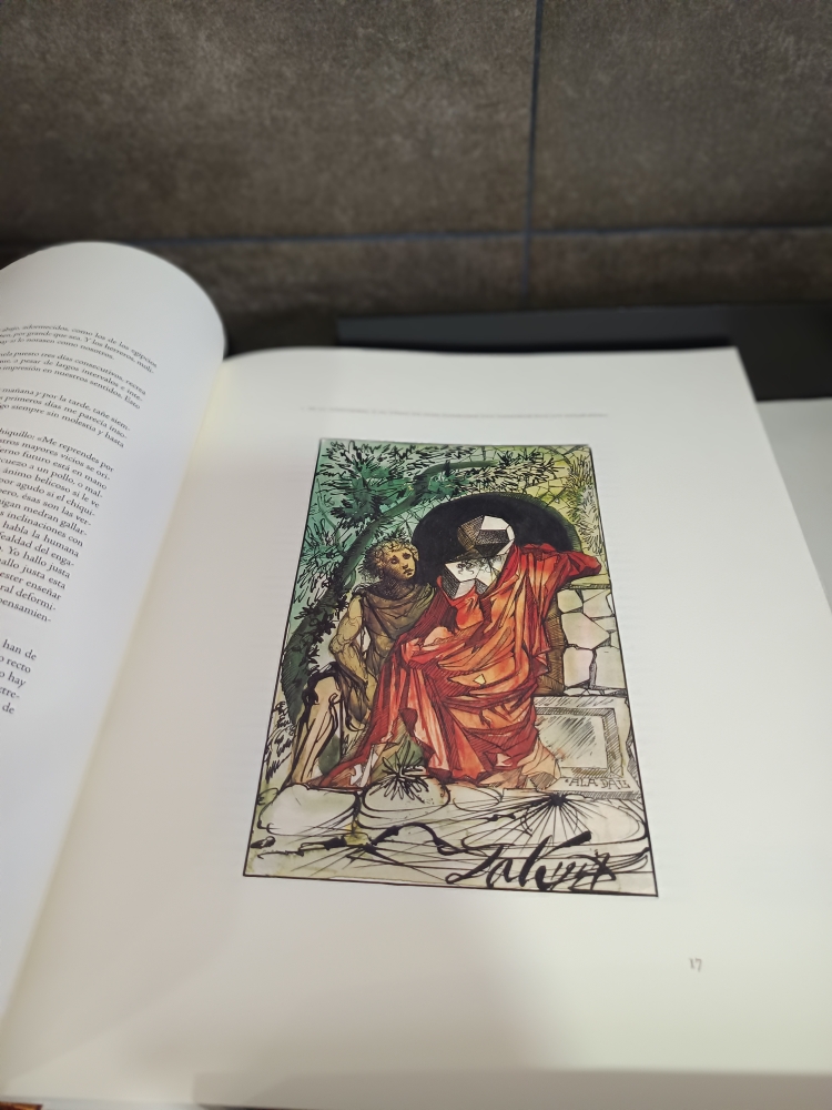 Ensayos de Michel Montaigne, ilustraciones de Salvador Dalí, Editorial Planeta, ejemplar H.C.