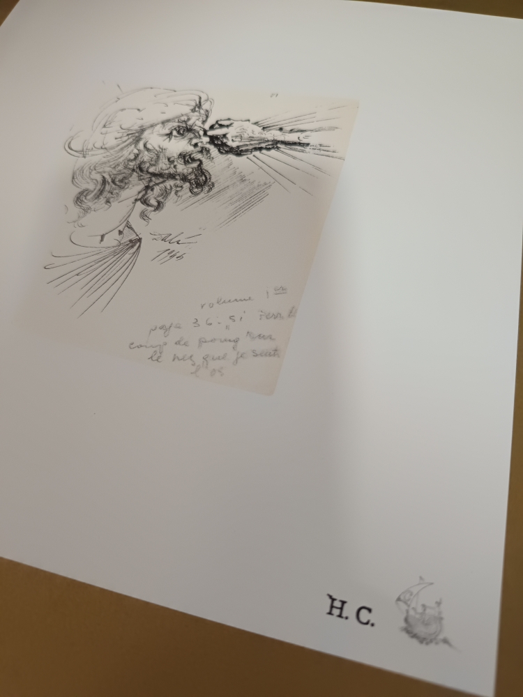 Autobiografía de Cellini, Editorial Planeta, ilustrada por Dalí, ejemplar HC