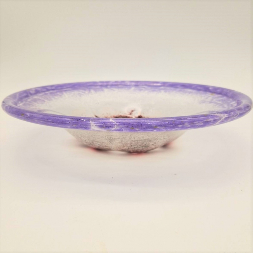 Centro de mesa de cristal violeta para WMF de Karl Wiedemann, 1930 - 1940 ​