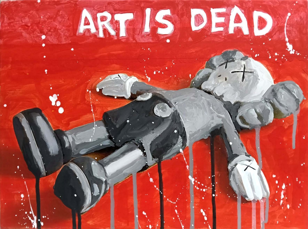 Malavitta, pintura, arte urbano, 2025