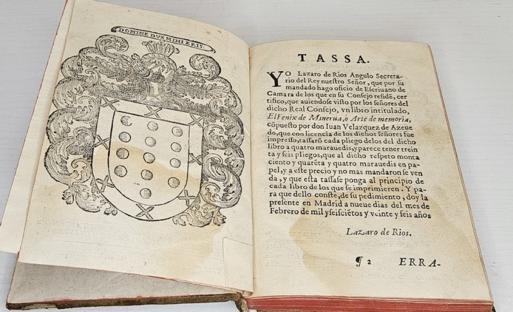 El fénix de Minerva y arte de memoria. Que enseña sin maestro a aprehender y retener, Madrid, 1626
