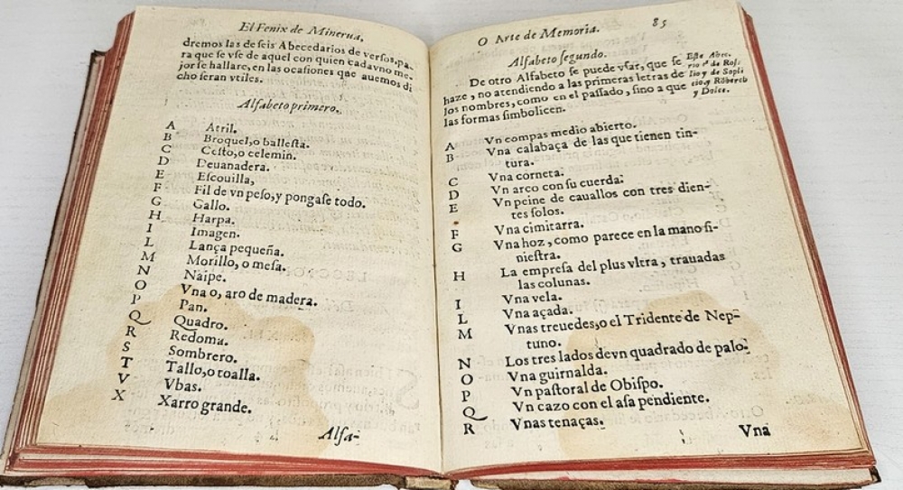 El fénix de Minerva y arte de memoria. Que enseña sin maestro a aprehender y retener, Madrid, 1626