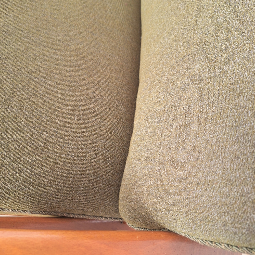 Dos sillones de madera curvada de 1940, fabricado por Guglielmo Ulrich para C.W.K. Möbel