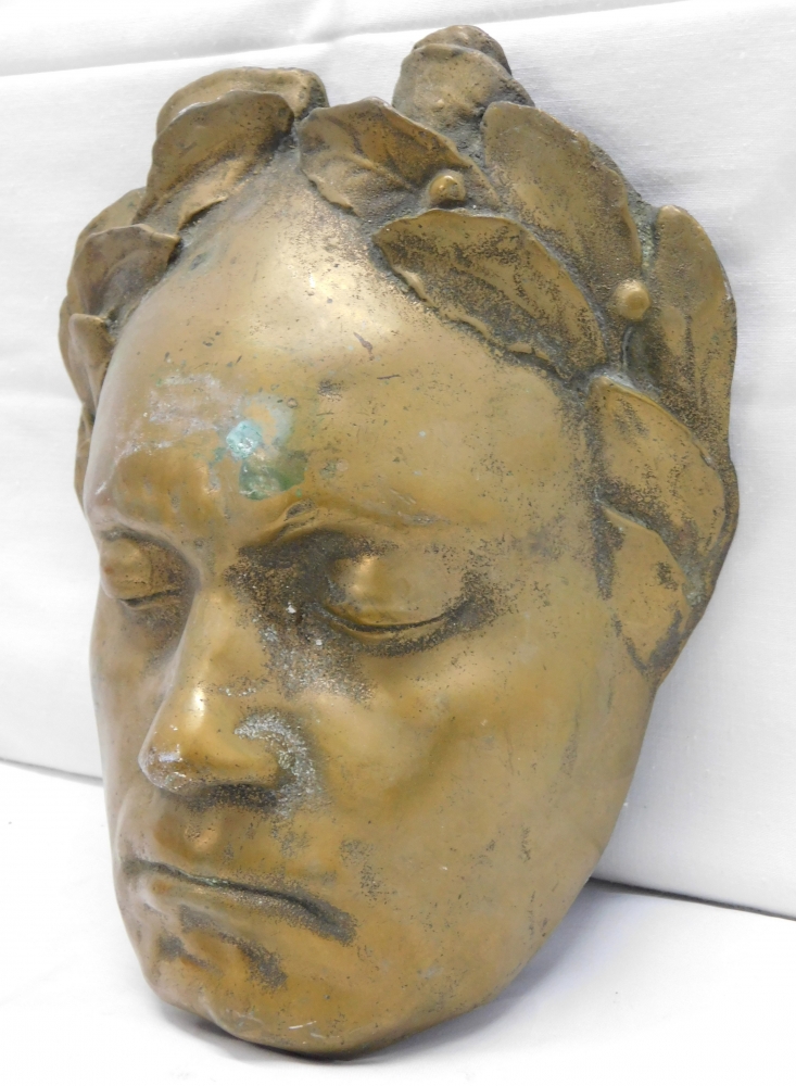  Máscara mortuoria en bronce, Ludwig van Beethoven