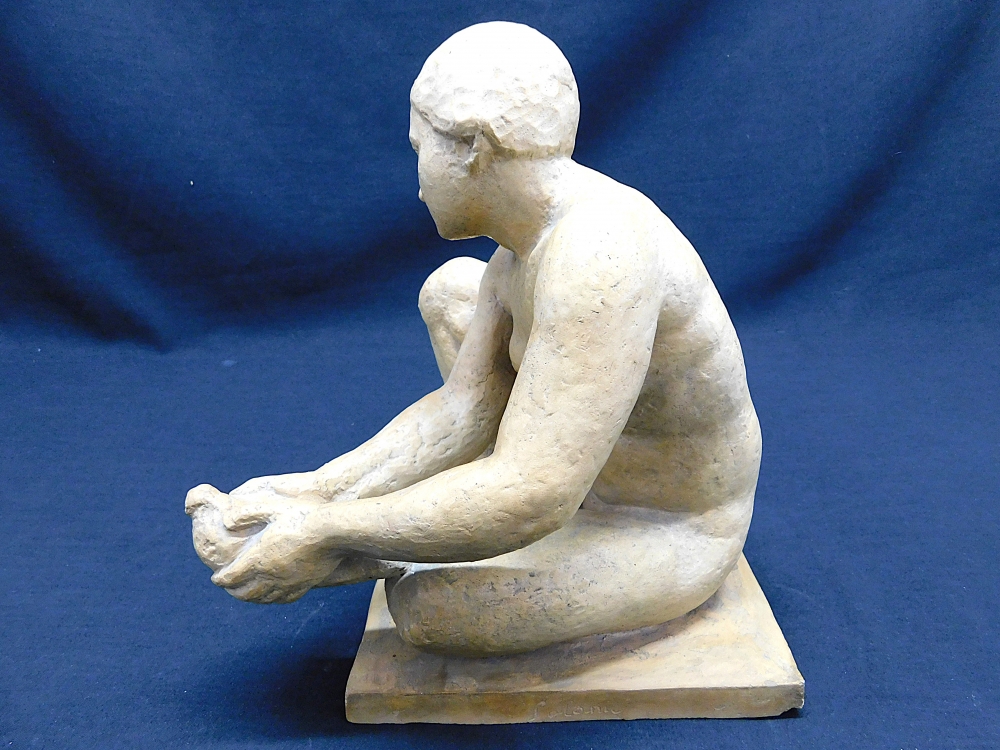 Escultura de terracota, Rafael Solanic i Balius