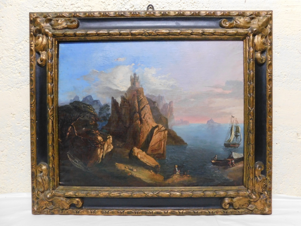 Óleo sobre tela, siglo XIX