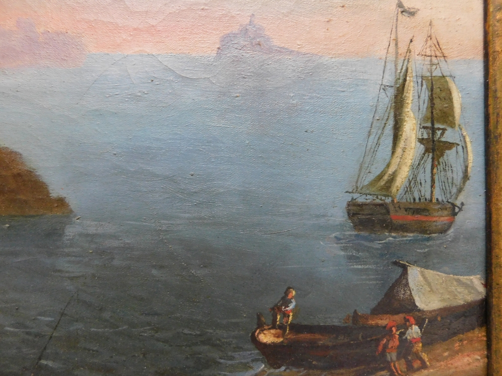 Óleo sobre tela, siglo XIX