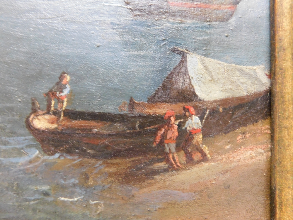 Óleo sobre tela, siglo XIX