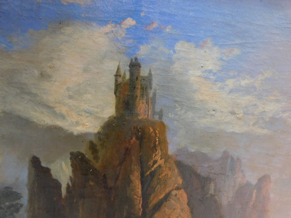 Óleo sobre tela, siglo XIX