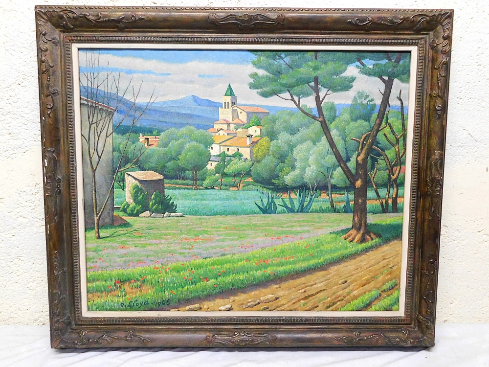 Óleo sobre tela, Otho Lloyd, 1966