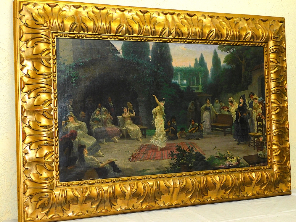 Óleo sobre tela, José Llovera Bofill