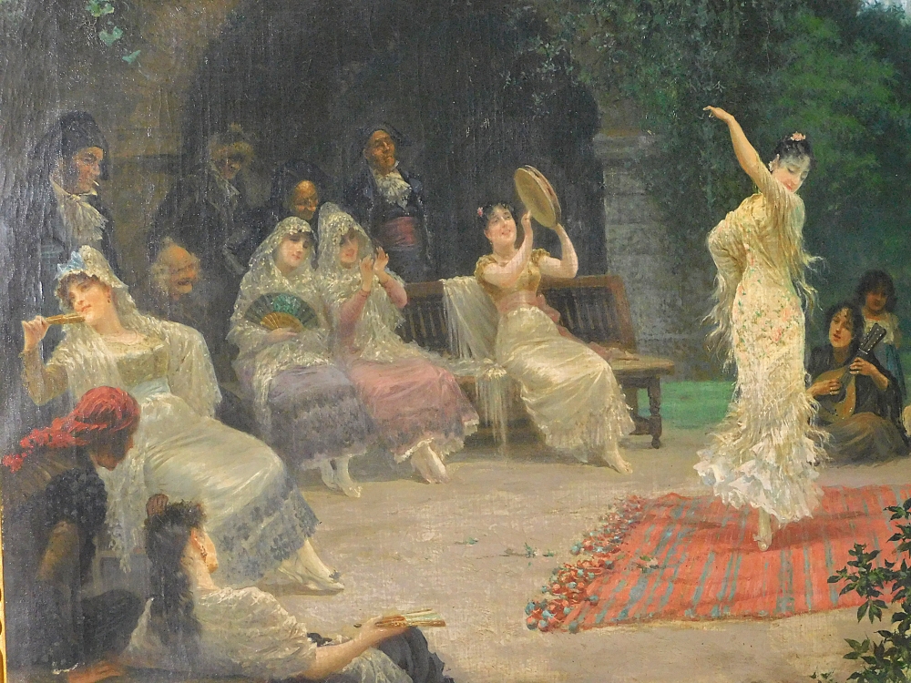 Óleo sobre tela, José Llovera Bofill
