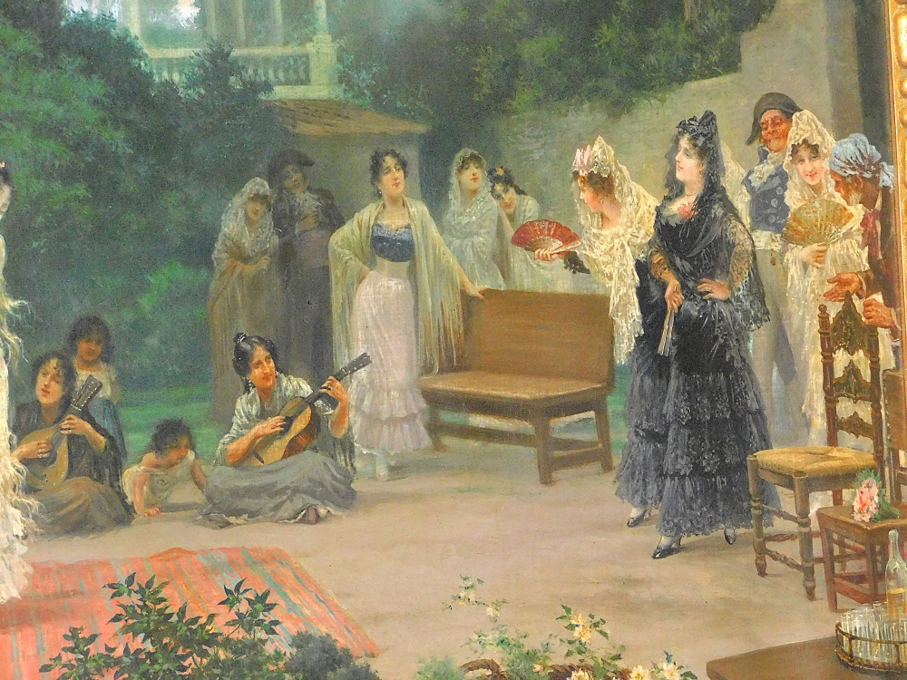 Óleo sobre tela, José Llovera Bofill