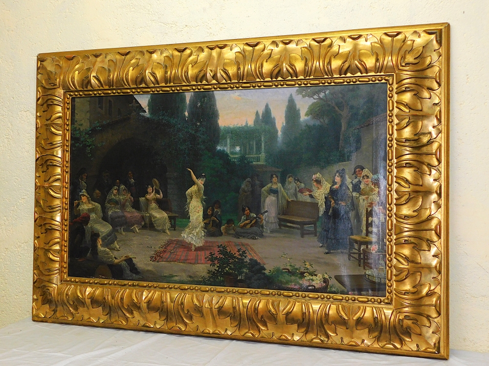 Óleo sobre tela, José Llovera Bofill