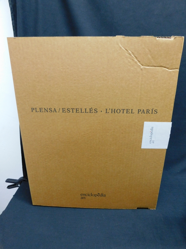 Plensa / Estellés, Hotel París, libro escultura