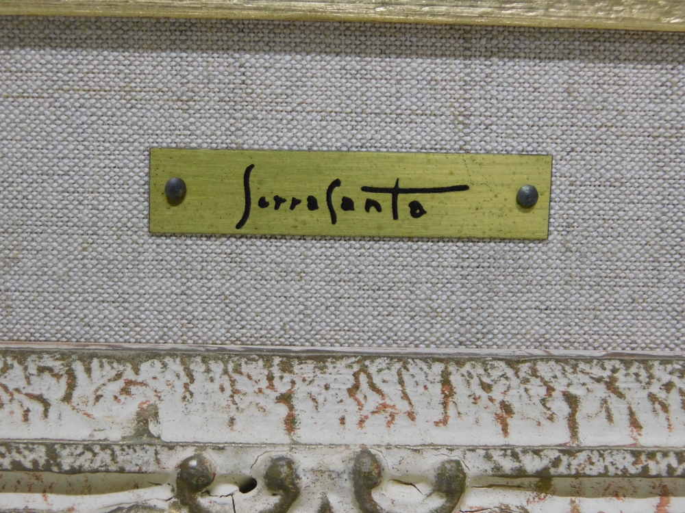 Óleo sobre tela, Josep Serrasanta, siglo XX