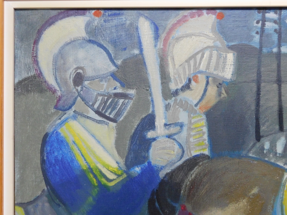Rafael Griera Calderón, óleo sobre tela, catalogado