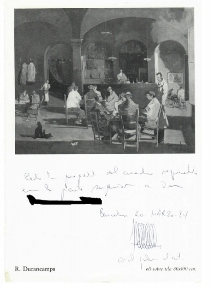 Óleo sobre tela, Rafael Durancamps