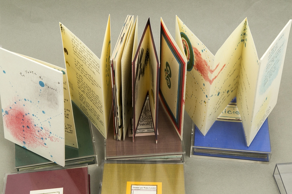Imageries, Warja Lavater, 6 cuentos pictográficos de artista en caja, Maeght Editor, 1965-82